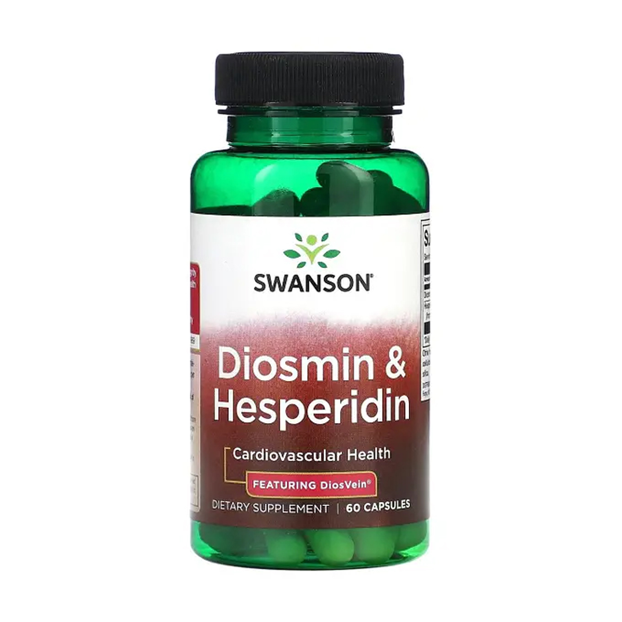 Діосмін та гесперидин Swanson Diosmin &amp; Hesperidin, 60 капсул